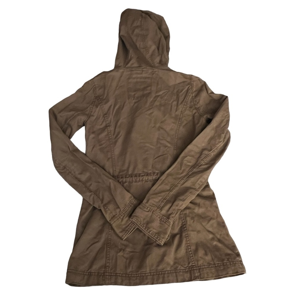 EUC Hollister Women’s Vintage Green Anorak Utility Military Jacket in Green - Picture 3 of 7